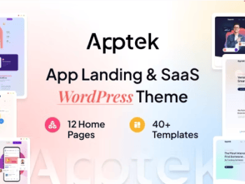 Apptek – App & SaaS WordPress Theme 1.0.4 Nulled + Extended License Free Download